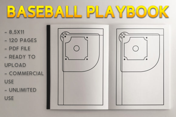 Baseball Playbook KDP Template: A Versatile Design