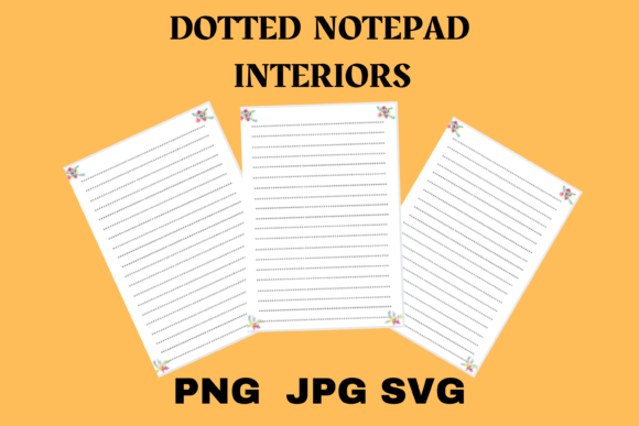 Dotted Notebook Interiors: The Perfect Solution for Your Low-Content and No-Content KDP Books