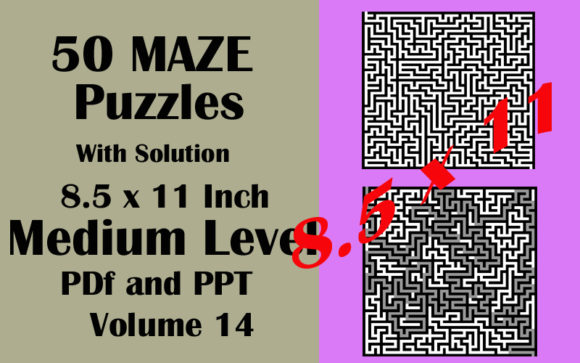 Explore 50 Maze Medium Level Puzzles