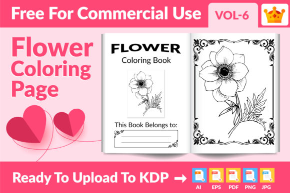 Flower Coloring Pages for Creative Projects