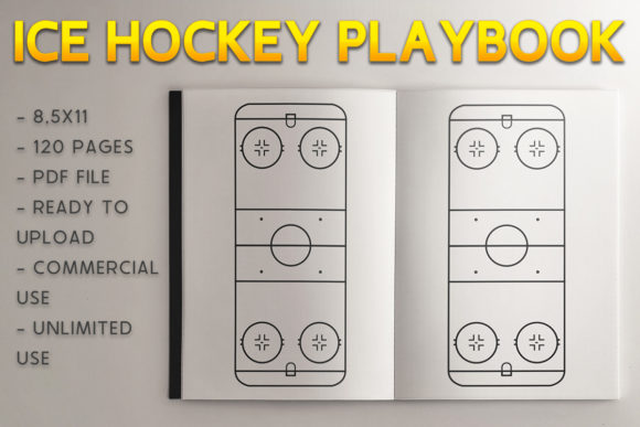Ice Hockey Playbook for KDP Publishing