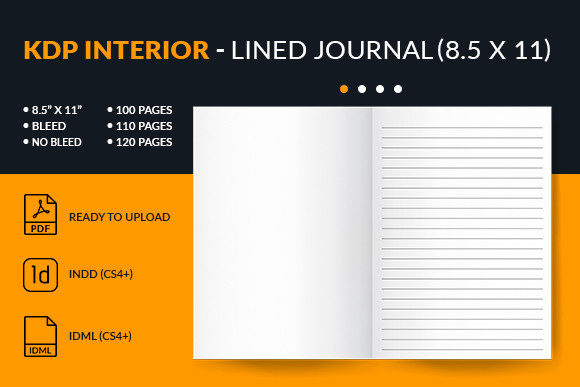 Lined Journal KDP Interior 8.5 X 11: A Versatile Tool for Modern Creativity and Productivity