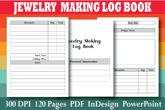 Maximizing Your Jewelry Making Journey with the KDP Jewelry Making Log Book Interior