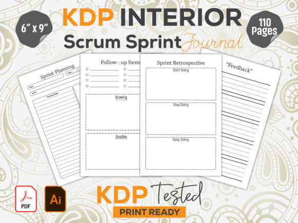 Optimizing Your Agile Workflow with the Scrum Sprint Journal KDP Interior