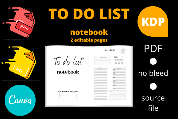 Stay Organized with a To Do List Notebook for KDP