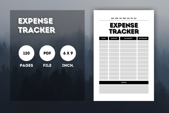 Streamline Your Finances with KDP Interior Expense Tracker