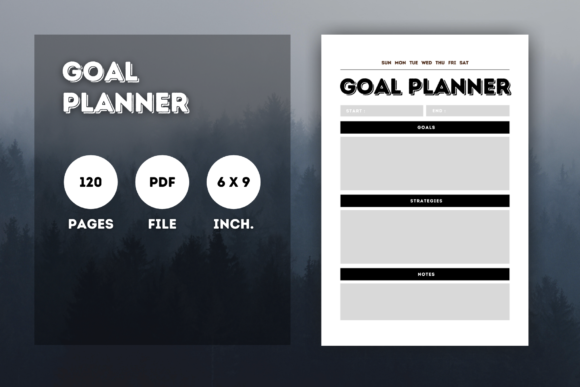 Unlocking Potential: How the KDP Interior Goal Planner Enhances Productivity and Success